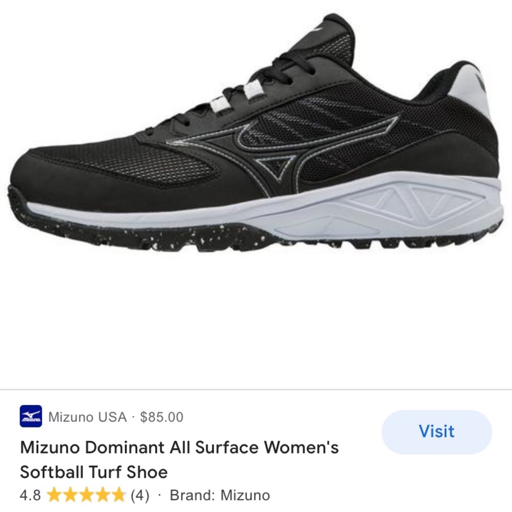 LIKE NEW MIZUNO DOMINANT WOMENS AS TURF SHOES